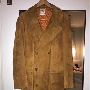 MENS VINTAGE SUEDE COAT